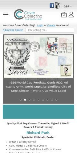 Mobile page screenshot