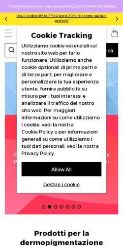 Mobile page screenshot