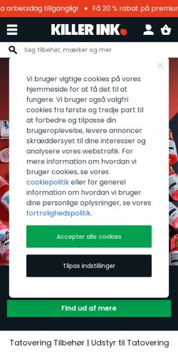 Mobile page screenshot