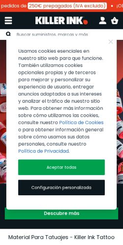 Mobile page screenshot