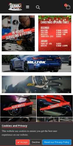 Mobile page screenshot