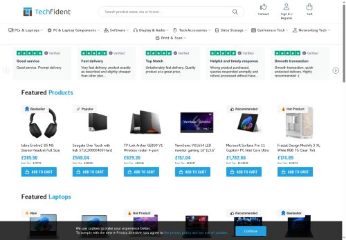 Desktop page screenshot