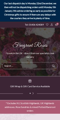 Mobile page screenshot