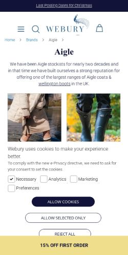 Mobile page screenshot