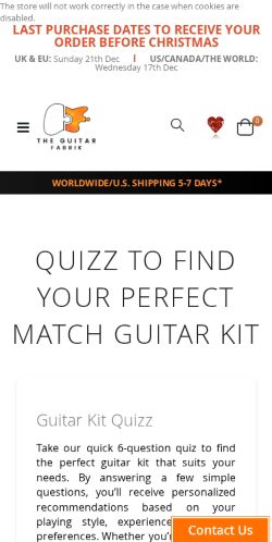 Mobile page screenshot