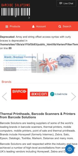 Mobile page screenshot