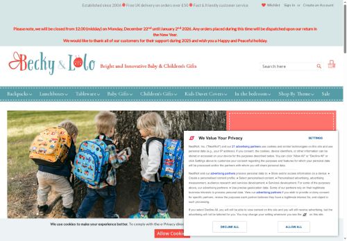 Desktop page screenshot