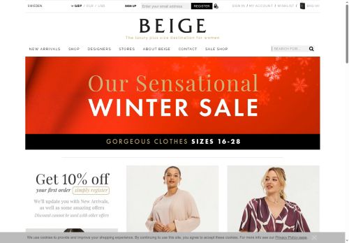 Desktop page screenshot