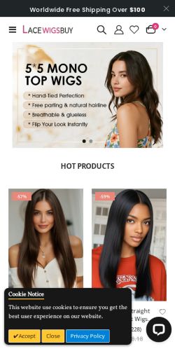 Mobile page screenshot