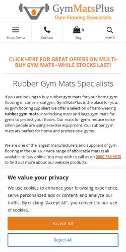 Mobile page screenshot