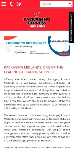 Mobile page screenshot