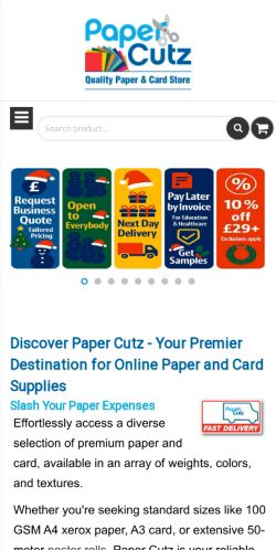 Mobile page screenshot