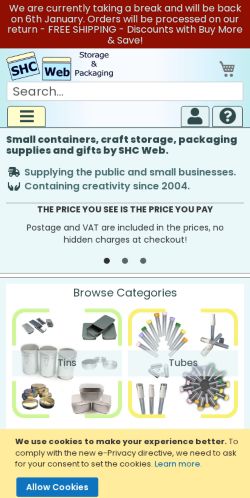 Mobile page screenshot