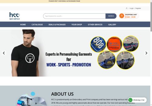 Desktop page screenshot