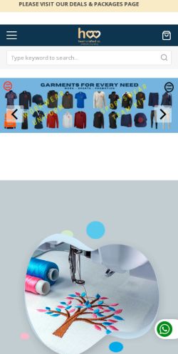 Mobile page screenshot