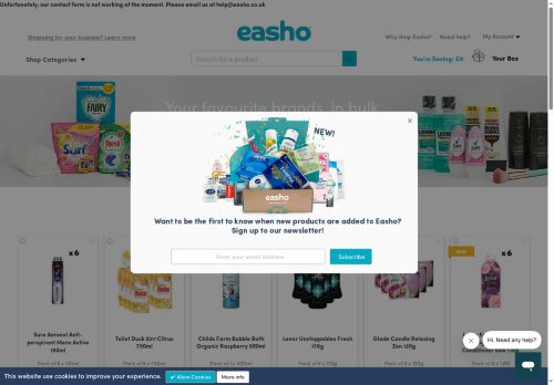 Desktop page screenshot