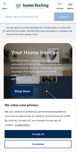 Mobile page screenshot