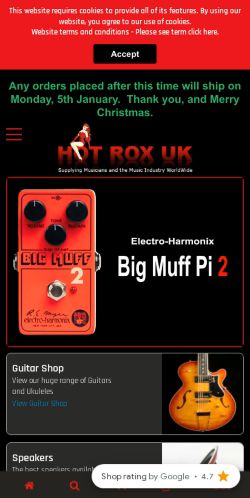 Mobile page screenshot