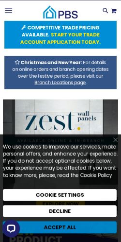 Mobile page screenshot