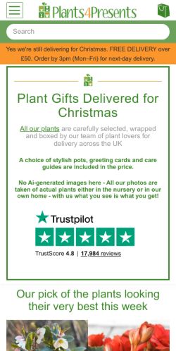 Mobile page screenshot