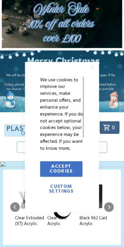 Mobile page screenshot