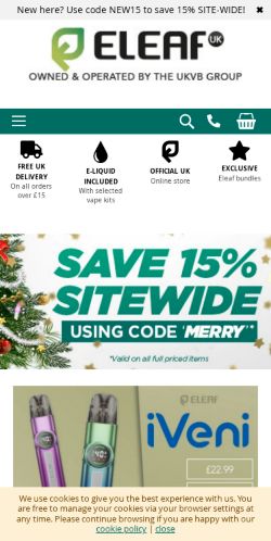 Mobile page screenshot