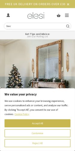Mobile page screenshot