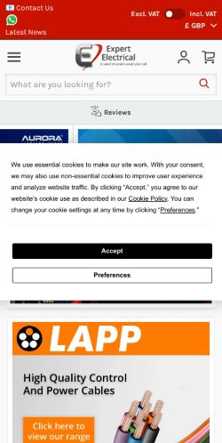 Mobile page screenshot