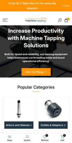 Mobile page screenshot