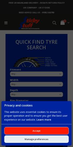 Mobile page screenshot