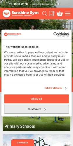 Mobile page screenshot