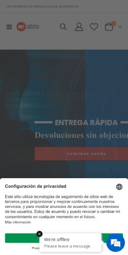 Mobile page screenshot