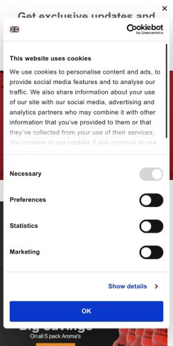 Mobile page screenshot