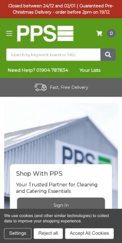 Mobile page screenshot