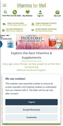 Mobile page screenshot