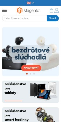 Mobile page screenshot