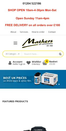 Mobile page screenshot