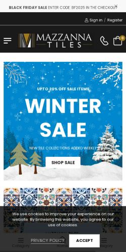 Mobile page screenshot