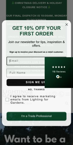 Mobile page screenshot