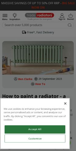 Mobile page screenshot