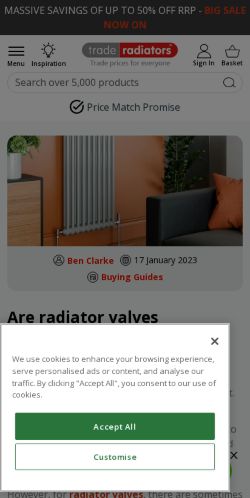 Mobile page screenshot