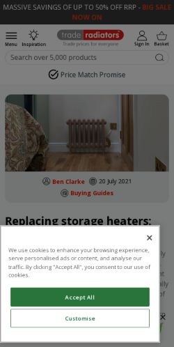 Mobile page screenshot