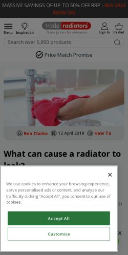 Mobile page screenshot