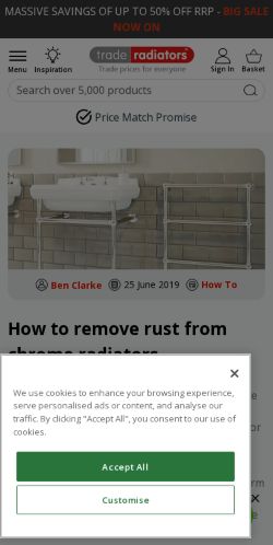Mobile page screenshot