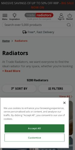 Mobile page screenshot