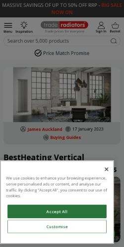 Mobile page screenshot