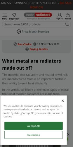 Mobile page screenshot