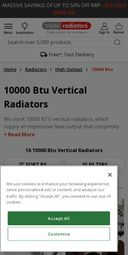 Mobile page screenshot