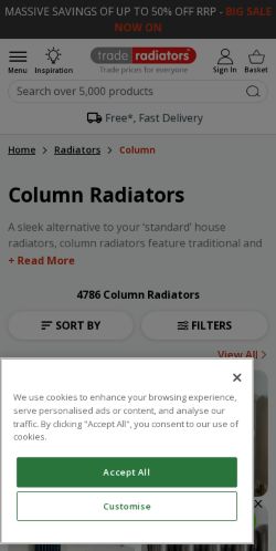 Mobile page screenshot