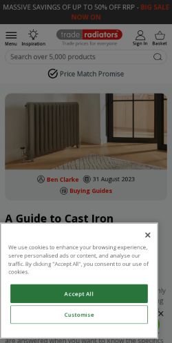 Mobile page screenshot